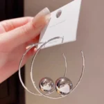Streetwear Ball Statement Hoops - Image 2