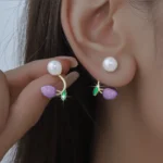 Pearl Earrings for Women - Image 2