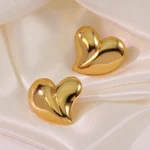 Heart Oversized Studs Ideal For Girl/Women