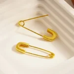 Celebrity Styled Pin Earrings