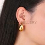 Droplets Delights- Golden earrings