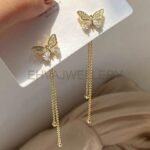 Pretty Butterfly chain Long Earrings🦋 - Image 2