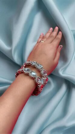 Mirror Kundan Kada (set of 2) - Image 2