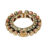 Rajwadi kada, pacheli, adjustable Bangle. Multicolor, pack of 2