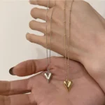 fashion heart alloy necklace - Image 3