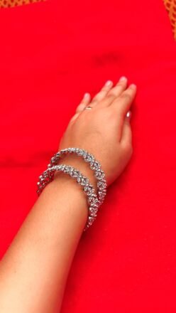 American Diamond Kada (set of 2) - Image 2