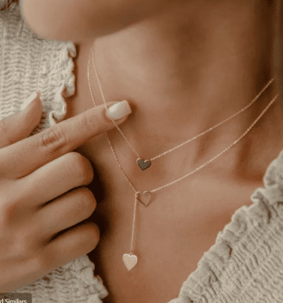 Elegant Simple Style Streetwear Heart Shape nacklace