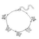Fashion New Beach Hollow Butterfly Anklet - Image 2