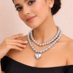 Chunky Big Heart Necklace