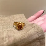 Sun Flower Tiger Eye Ring Combo - Image 4