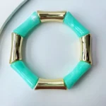 Tropic Resin Adjustable Bracelet (turquoise) - Image 3