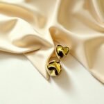 Elegant Heart -Shaped Gold Plated Ring - Image 3