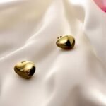 Simple Bold Heart Studs