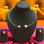 Hasli Brass Necklace with Gold Plating & Fashionable Statement Nature Inspired Design with Anti-Tarnish Finish, Jewellery For Women/Girls - Image 4