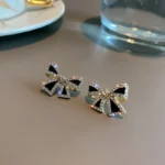 Black Bow Studs