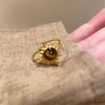 Sun Flower Tiger Eye Ring Combo - Image 2