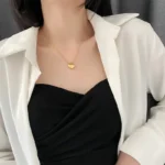 Solid Heart Chain - Image 3