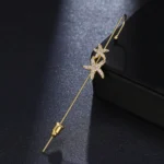 Starfish longline Single Earcuff