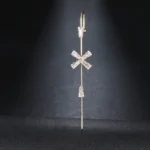 Cross Diamond Single Ear cuff