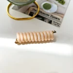 Vacation Style Plastic Resin Hair Tie (pink)