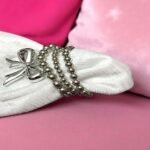 K Style Bow Bracelet Stack - Image 3