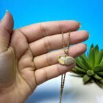 Shell Pearl Pendent Necklace - Image 2