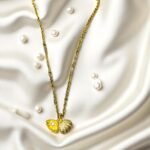 Shell Pearl Pendent Necklace - Image 3
