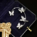 Fashion butterfly Inlay Earcuff (right)