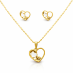 Eternal Love Heart Pendant Set - Image 2